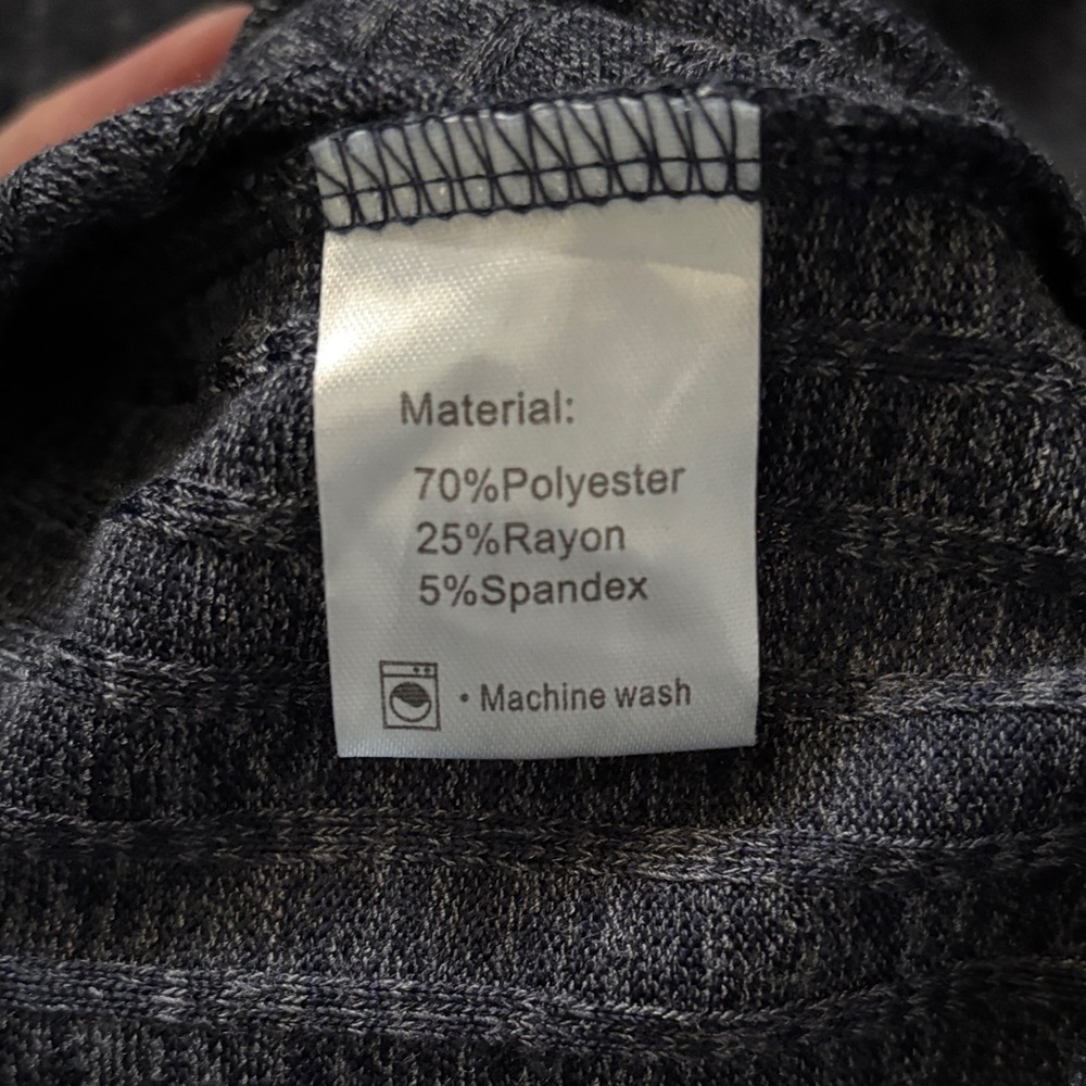 Olrik Navy Blue Button Up Cardigan Size 4X - Picture 5 of 8